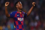 Ansu Fati có điều khoản hợp đồng lạ lùng với Barca