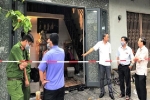 Đà Nẵng: Cháy nhà trong bão, 2 cha con bị thương nặng