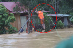 Thót tim cảnh giải cứu 9 người dân giữa dòng nước dữ ở Quảng Nam