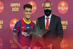 Coutinho nhận giải thưởng cá nhân đầu tiên tại Barca