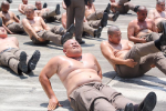 Cảnh sát béo phì ở Thái Lan phải vào trại 'Tiêu diệt mỡ bụng'