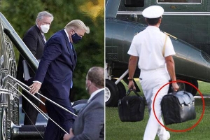 'Vật bất ly thân' được Tổng thống Trump đem theo vào bệnh viện là gì?