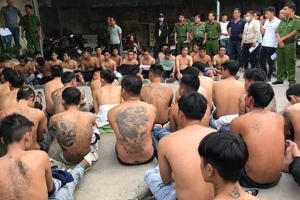 Diễn biến mới nhất vụ Hưng 'xăm' và 43 đối tượng 'dàn trận' giữa TP Biên Hòa