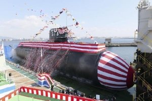 Nhật Bản hạ thủy tàu ngầm tối tân