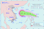 Tin áp thấp mới nhất: Áp thấp nhiệt đới giật cấp 9 sắp vào Biển Đông