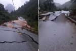 Quốc lộ 12A lên Cửa khẩu Cha Lo vỡ vụn như động đất