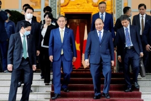 Điểm nhấn chiến lược trong chuyến thăm Việt Nam của Thủ tướng Suga