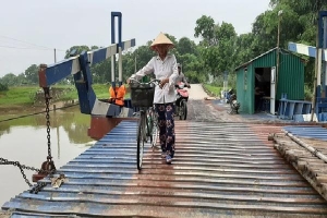 Tỉnh Thanh Hóa chỉ đạo liên sở kiểm tra vụ gần 800 người dân 'run rẩy' mỗi khi qua cầu phao