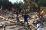 Sập nhà thờ ở Ghana, 18 người thiệt mạng