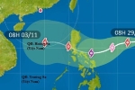 Dự báo đường đi bão Goni sắp vào Biển Đông