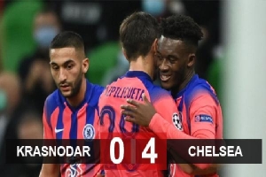 Kết quả Krasnodar 0-4 Chelsea: Hàng công bùng nổ, Chelsea hủy diệt đội bóng nước Nga