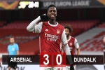Kết quả Arsenal 3-0 Dundalk: Pháo thủ giữ vững ngôi đầu bảng B