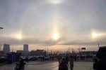Hiện tượng hai Mặt Trời xuất hiện ở Trung Quốc