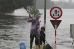 Hà Tĩnh: Mưa lớn, nhiều tuyến đường ngập sâu, cảnh báo lũ quét, sạt lở đất