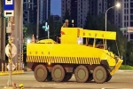 Hé lộ cách Đài Loan ngụy trang xe tăng giữa lòng thành phố