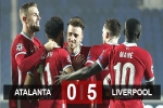 Kết quả Atalanta 0-5 Liverpool: Diego Jota lập hattrick, The Kop đi vào lịch sử