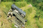 Chiếc UAZ rơi xuống vực không đảm bảo điều kiện chở khách