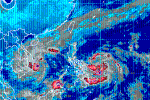 Sắp xuất hiện bão số 13 Vàm Cỏ rất mạnh theo đuôi bão số 12 vào Biển Đông