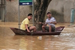 Nhiều nơi ở Quảng Nam bị nước lũ chia cắt