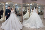 Lộ ảnh thử đồ cưới của Khánh Linh - Tiến Dũng: Cặp đôi vàng là đây chứ đâu?