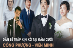 Đội bê tráp 'xịn xò' toàn tuyển thủ Việt Nam ở đám cưới Công Phượng - Viên Minh