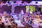 Hé lộ không gian đám cưới Công Phượng - Viên Minh, sân khấu đèn pha hoành tráng lộng lẫy