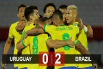 Kết quả Uruguay 0-2 Brazil: Selecao thắng trận thứ 4 liên tiếp ở vòng loại World Cup