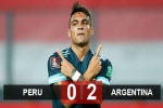 Kết quả Peru 0-2 Argentina: Messi không ghi bàn, Martinez tỏa sáng giúp đội khách chiến thắng
