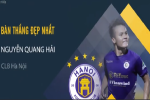 Quang Hải giật giải bàn thắng đẹp nhất V.League 2020