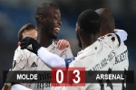 Kết quả Molde 0-3 Arsenal: Pepe tỏa sáng, Arsenal nhẹ nhàng vào vòng 1/16