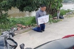 Xôn xao hình ảnh người đàn ông dùng hạ sách quỳ trước nhà 'con nợ' xin trả tiền