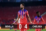 Kết quả Sevilla 0-4 Chelsea: Ngả mũ trước poker của Giroud