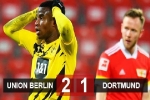 Kết quả Union Berlin 2-1 Dortmund: Thần đồng Moukoko đi vào lịch sử, Dortmund vẫn trắng tay