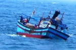 Bình Định: Tàu cá chìm trên biển, hai ngư dân mất tích