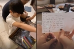 Hà Hồ khoe khoảnh khắc cô cùng ông xã Kim Lý và con trai tặng quà cho nhau, lá thư của Subeo viết cho mẹ và bố dượng gây xúc động