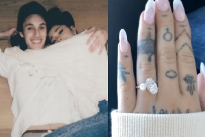 HOT: Ariana Grande được bạn trai kém tuổi cầu hôn sau 10 tháng hẹn hò, tíu tít khoe nhẫn kim cương khủng
