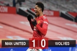 Kết quả M.U 1-0 Wolves: Rashford đưa M.U lên nhì bảng
