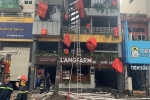 Cảnh sát giải cứu nam bảo vệ mắc kẹt trong vụ cháy cửa hàng L'angfarm Buffet ở Sài Gòn
