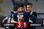Kết quả Juventus 3-1 Sassuolo: Bà đầm già vào Top 4