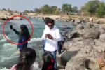 Đang selfie, cô gái trẻ chết thảm thương giữa dòng nước chảy xiết chỉ bởi 1 cú đẩy, đoạn clip hiện trường gây ám ảnh