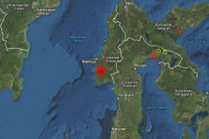 Động đất ở Indonesia làm ít nhất 3 người chết