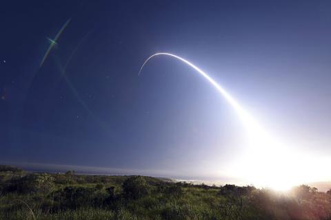 Một vụ thử tên lửa liên lục địa Minuteman III của Mỹ