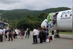 Nghi rò rỉ nhiên liệu, máy bay Bamboo Airways hạ cánh khẩn cấp
