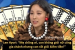 Lee Hyori gây bão với cách đáp mẹ chồng: 'Mẹ ơi, con không giỏi nữ công gia chánh nhưng con rất giỏi kiếm tiền'