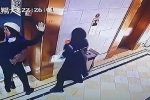 Đang chờ thang máy, nam thanh niên bất ngờ bị gái lạ cưỡng hôn