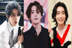 5 sao nam lột xác visual nhờ để... tóc dài: Jungkook - Lee Dong Wook đẹp như tiên tử, đến Lee Jong Suk lại muốn ngã ngửa
