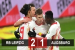 Kết quả RB Leipzig 2-1 Augsburg: Bám sát ngôi đầu của Bayern