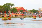 Nét đẹp lễ hội đua thuyền trên sông Dinh