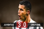 Kết quả Juventus 3-0 Crotone: Ronaldo đưa Juventus trở lại top 3
