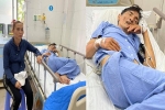 Vợ diễn viên Thương Tín đã có mặt tại bệnh viện, gương mặt lo lắng, căng thẳng